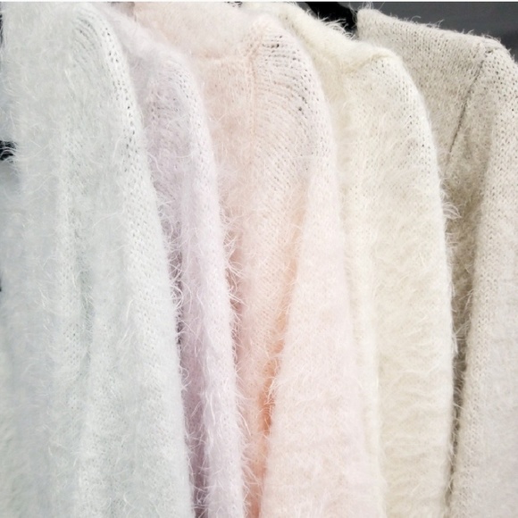 LAVENDAR Fuzzy KNIT Cardigan - Picture 4 of 4